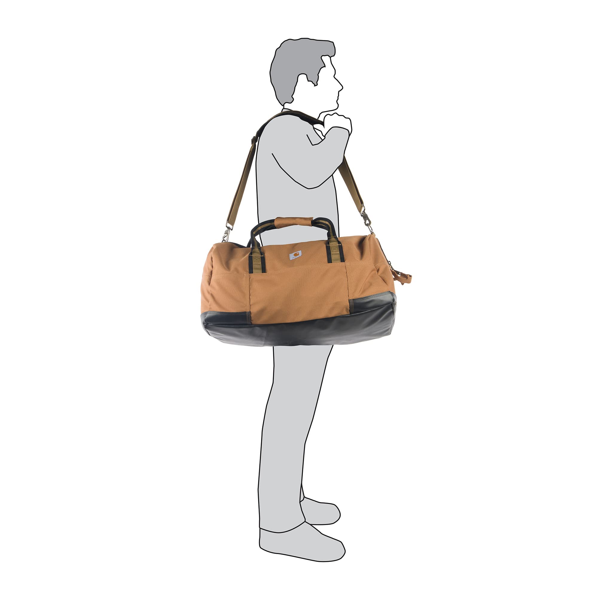 レア！　Carhartt カーハート　ドラムバッグ　ボンサック　ヴィンテージ レア！ Carhartt カーハート ドラムバッグ ボンサック